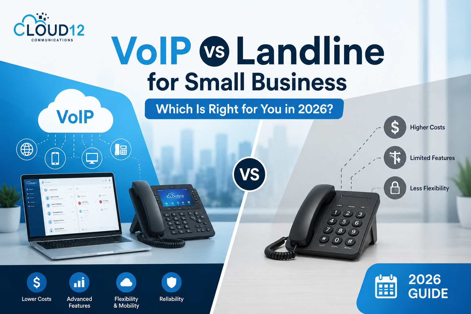 Read more about the article VoIP vs Landline for Small Business: Which Is Right for You in 2026?